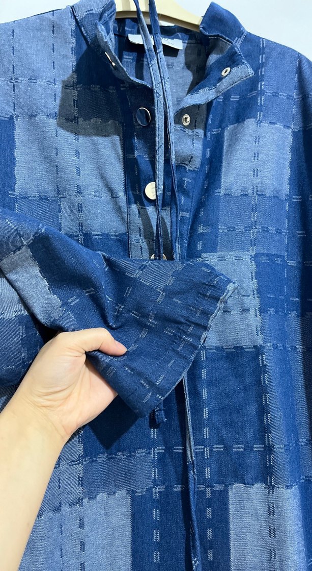 Armine Düğmeli elbise - Görsel 2