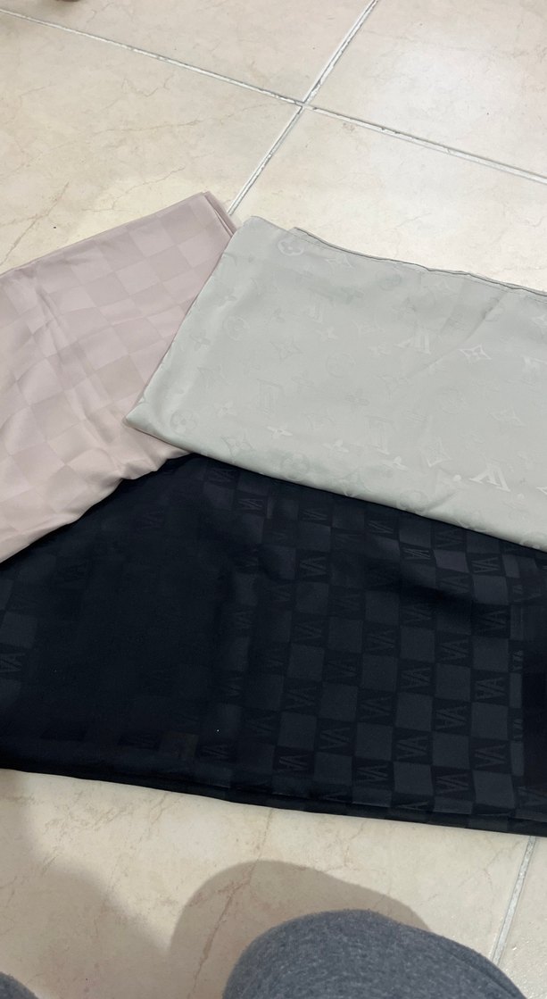 3 renkli şal - Görsel 4