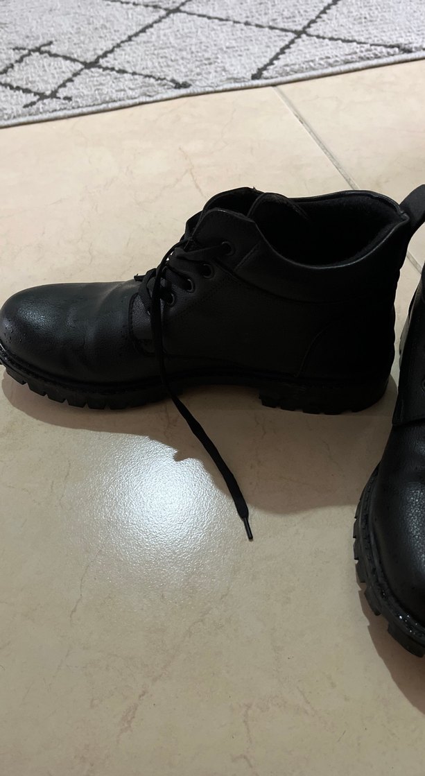 Erkek siyah bot - Görsel 2