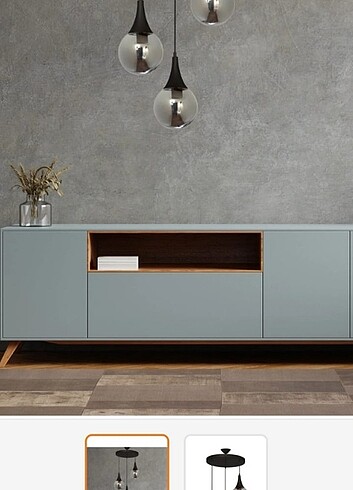Beden siyah Renk ŞIK SALON AVİZESİ