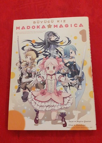 Büyücü Kız Madoka Magica 1. kitap (set halinde değildir)