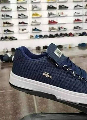 Lacivert Sneaker Ayakkabı Yeni 