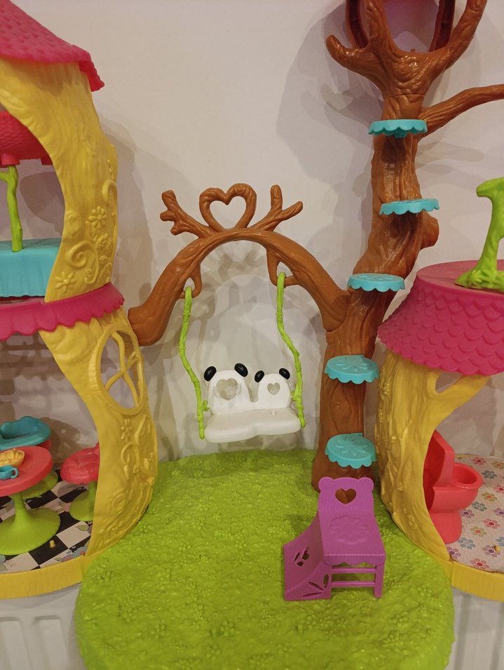 Renkli Oyun Evi ve Salıncak Seti - Görsel 3