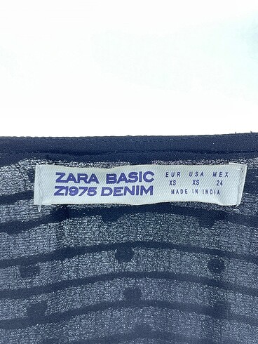 xs Beden siyah Renk Zara Kısa Elbise %70 İndirimli.