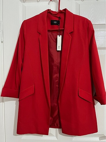 Lc Waikiki Kırmızı Kadın Blazer Ceket