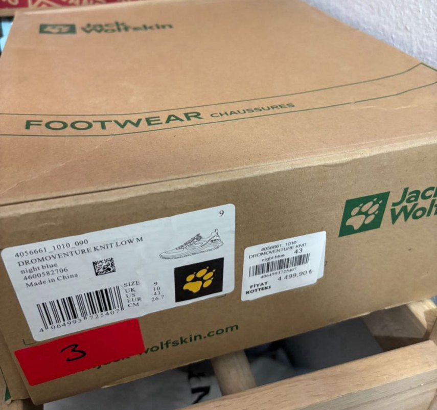 Jack Wolfskin Lacivert Erkek Outdoor Spor Ayakkabı - Görsel 2