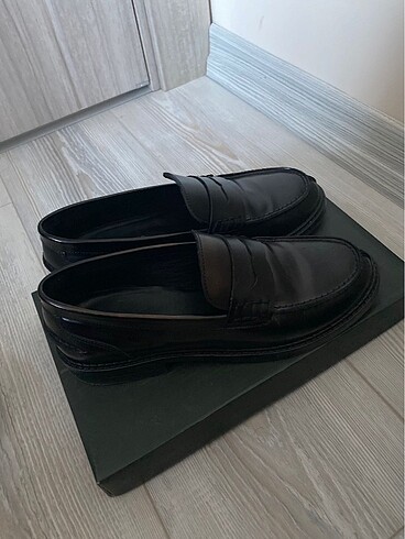 38 Beden siyah Renk George hogg loafer