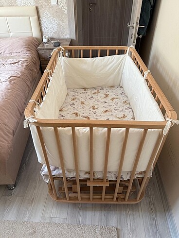 Egebaby 4 in1 ahşap beşik