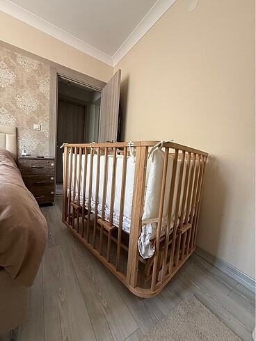 Beden Egebaby 4 in1 ahşap beşik