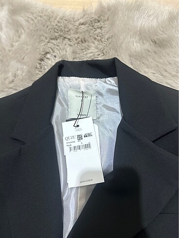 Crop ceket
