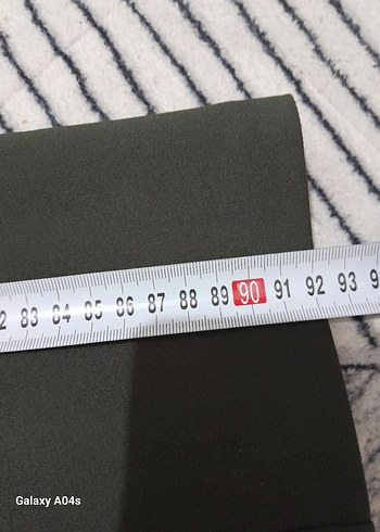 Gri Pilili Kadın Kumaş Pantolon - Görsel 5