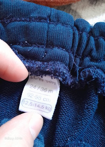 Turuncu Baskılı Erkek Bebek Takımı - Görsel 2