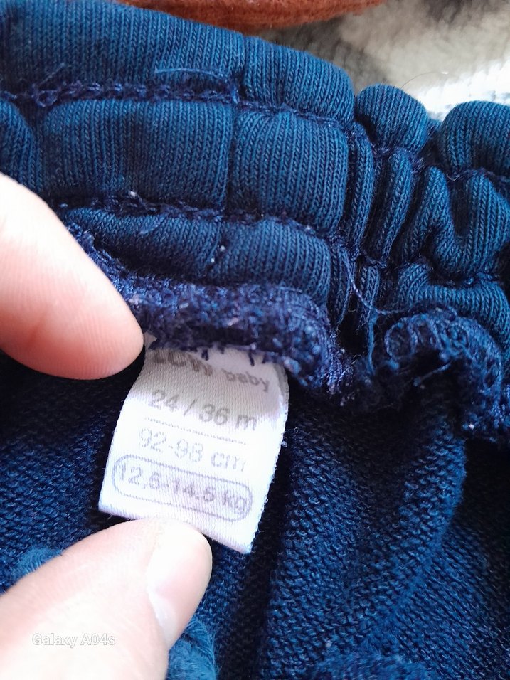 Turuncu Baskılı Erkek Bebek Takımı - Görsel 2