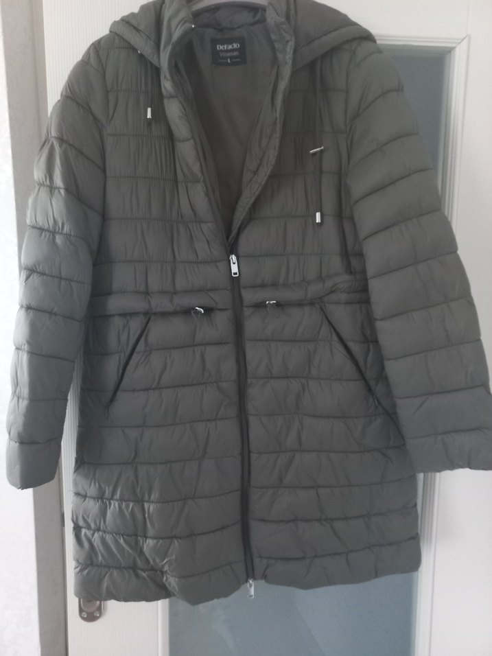 Yeşil Kadın Mont - Görsel 2