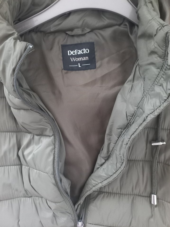 Yeşil Kadın Mont - Görsel 4