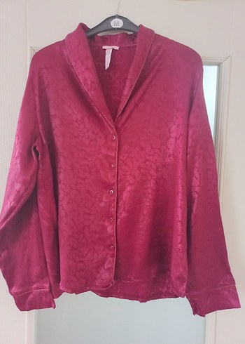 Bordo Kadın Pijama Takımı - Görsel 2