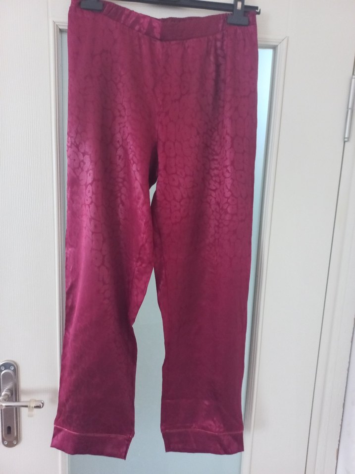 Bordo Kadın Pijama Takımı - Görsel 4