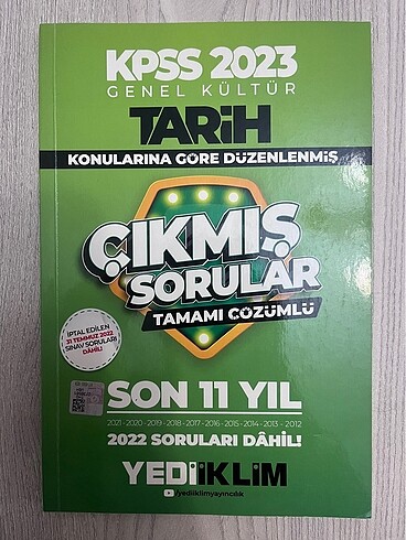Tarih son 11 yıl çıkmış sorular 2023