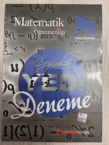 Öabt matematik lise deneme Yediiklim