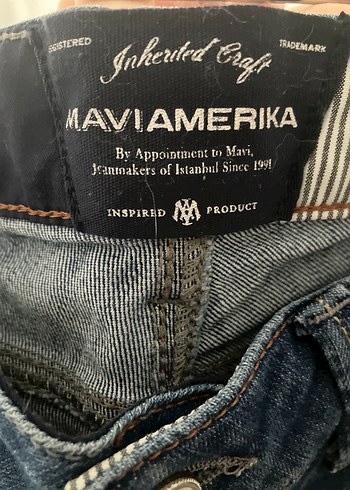 Lacivert Normal Kesim Jean - Görsel 3