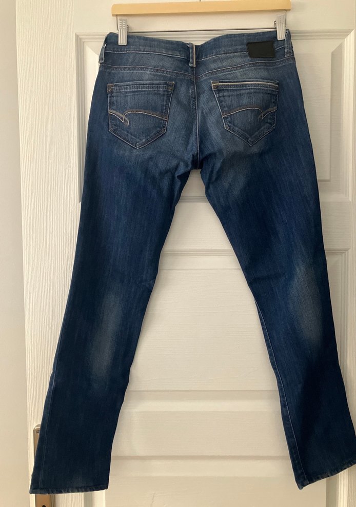 Lacivert Normal Kesim Jean - Görsel 2