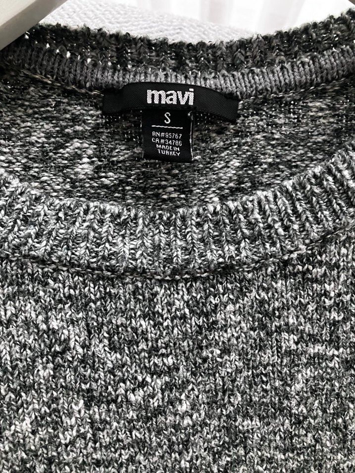 Gri Erkek Kazak - Görsel 2