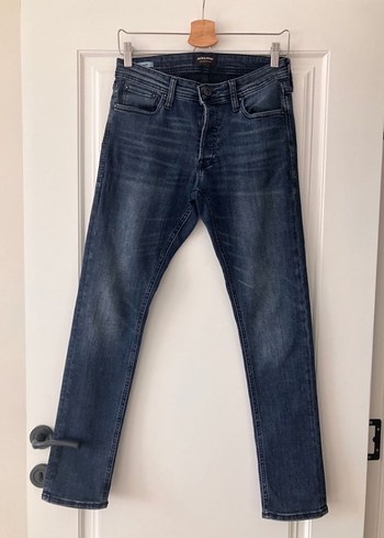 Levis Jack Jones Koyu Mavi Slim Fit Denim Jean