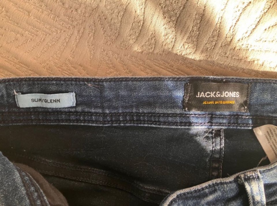 Jack&Jones Koyu Mavi Slim Fit Denim Jean — görsel 4/4