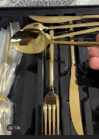 Jumbo 12 kişilik kaşık çatal bıçak takımı - Görsel 3