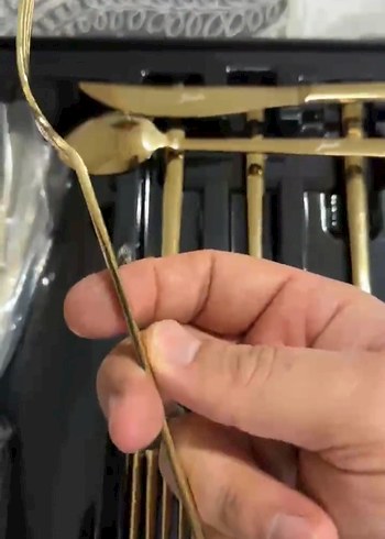 Jumbo 12 kişilik kaşık çatal bıçak takımı - Görsel 2