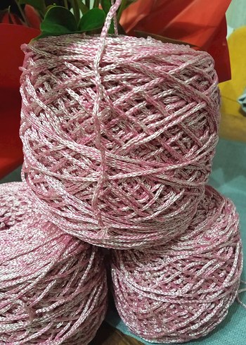 simli Makrome ipler - Görsel 5