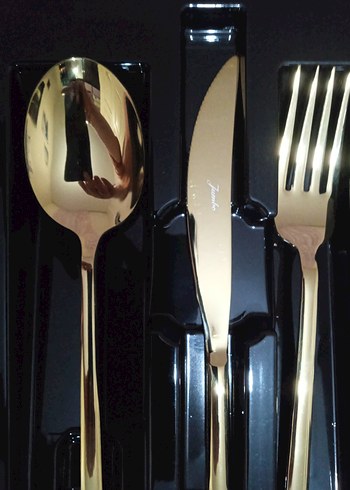 12 kişilik 84 parça titanyum kaplamalı takım - Görsel 3