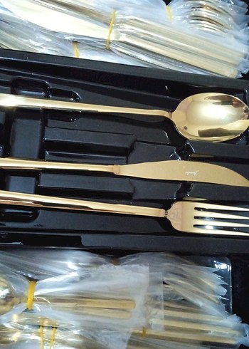 12 kişilik 84 parça titanyum kaplamalı takım - Görsel 4