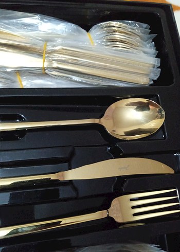 12 kişilik 84 parça titanyum kaplamalı takım - Görsel 9