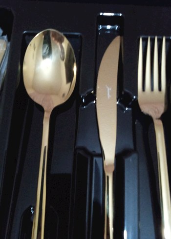 12 kişilik 84 parça titanyum kaplamalı takım - Görsel 7