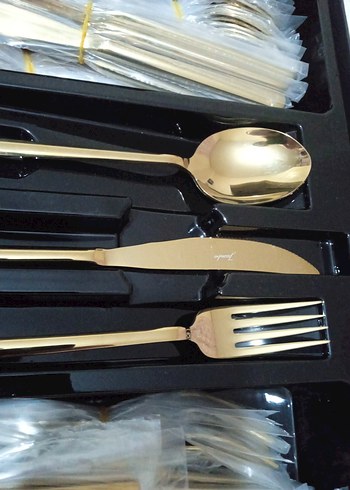 12 kişilik 84 parça titanyum kaplamalı takım - Görsel 8