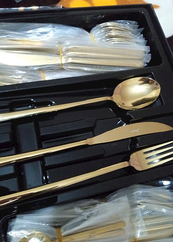 12 kişilik 84 parça titanyum kaplamalı takım - Görsel 5