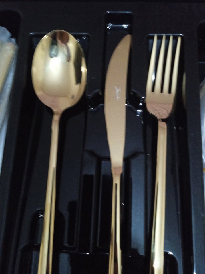 12 kişilik 84 parça titanyum kaplamalı takım - Görsel 2