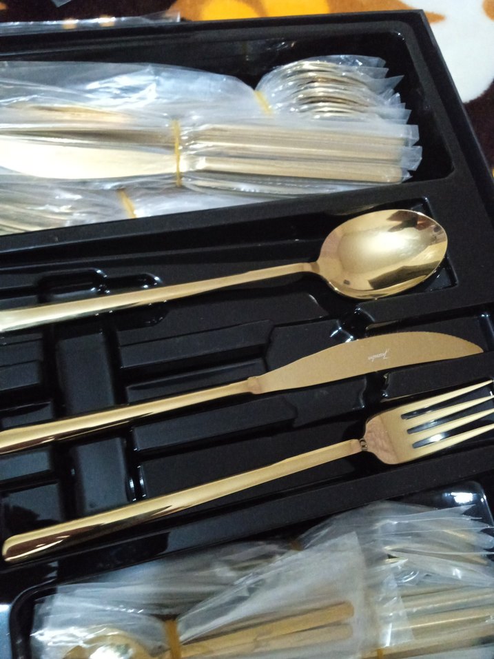 12 kişilik 84 parça titanyum kaplamalı takım - Görsel 5