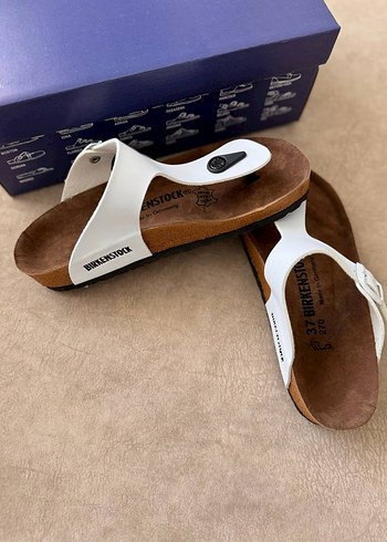 Kadın Beyaz Birkenstock Terlik