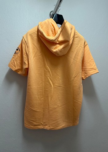 Bershka Baskılı Kapüşonlu Erkek Sweatshirt - Görsel 3