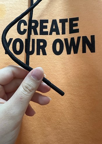 Bershka Baskılı Kapüşonlu Erkek Sweatshirt - Görsel 5