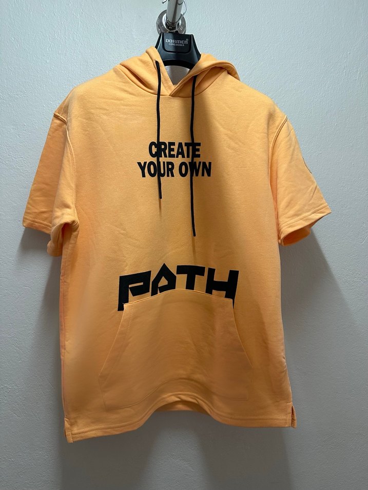 Bershka Baskılı Kapüşonlu Erkek Sweatshirt - Görsel 2