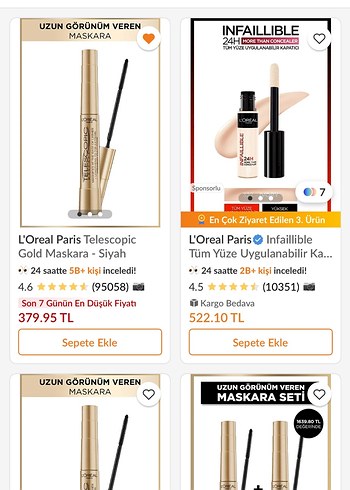 L'Oreal Paris Telescopic Maskara