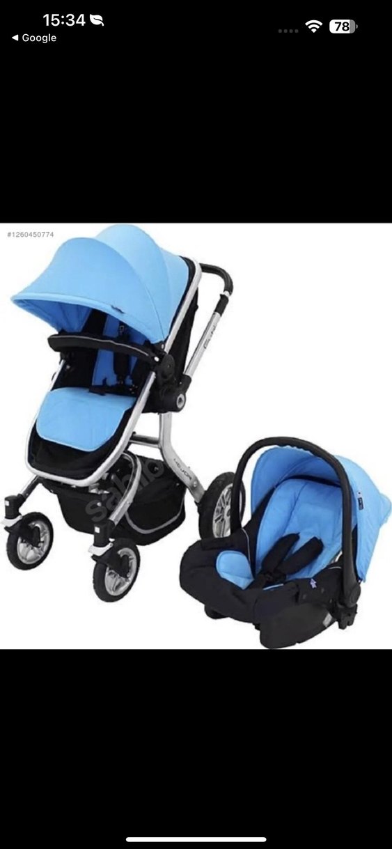 Pirrre Cardin Gubi Bebek Arabası ve Oto Koltuğu - Görsel 2