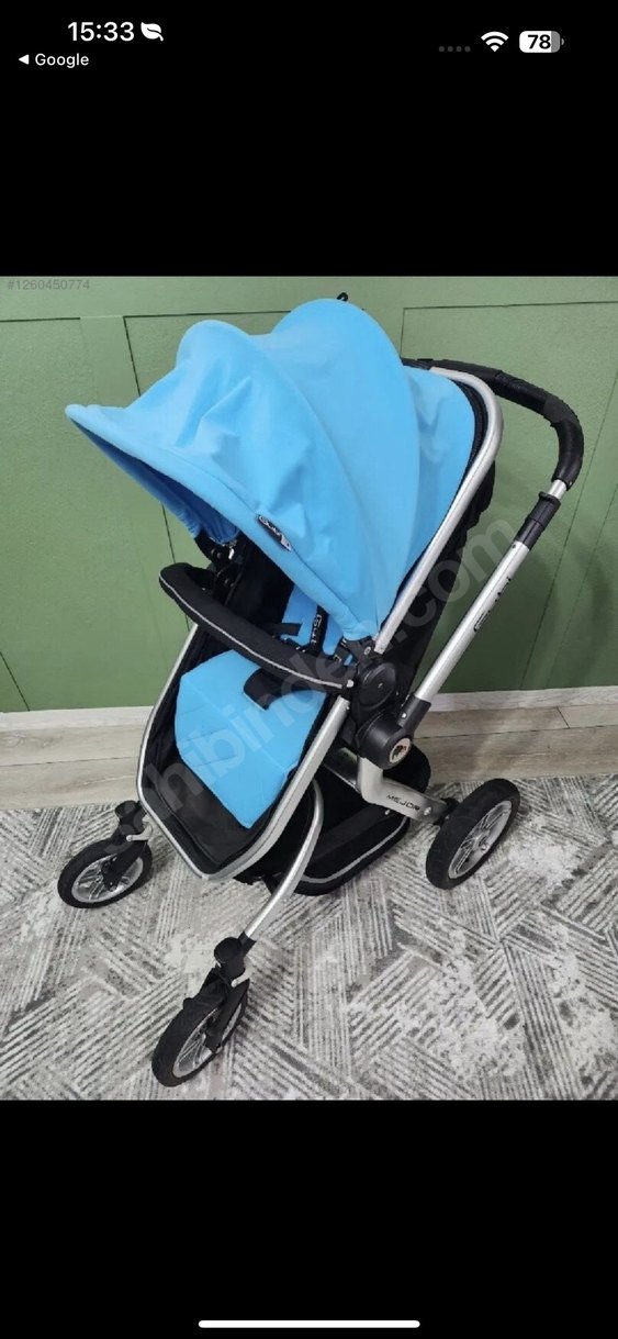 Pirrre Cardin Gubi Bebek Arabası ve Oto Koltuğu - Görsel 4