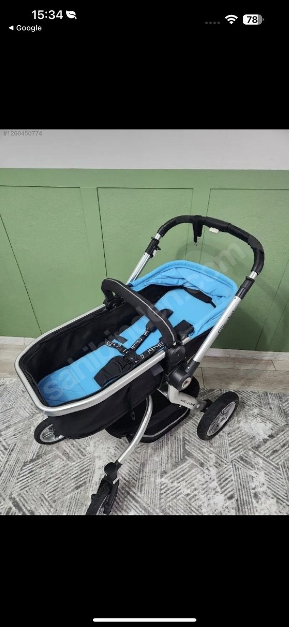 Pirrre Cardin Gubi Bebek Arabası ve Oto Koltuğu - Görsel 5