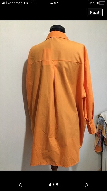 42 Beden turuncu Renk Hooops etiketli gömlek