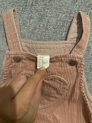 H&M H&M 12-18 ay kız çocuk salopet
