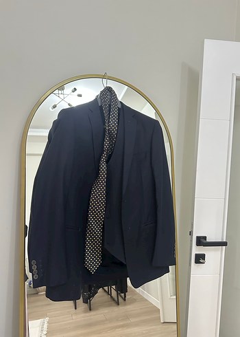 Pierre Cardin Kemerli Siyah Erkek Takımı - Ofis Şıklığı